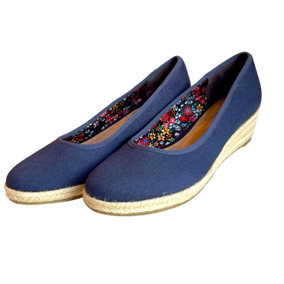 Lifestride Womens Karma Pump Heel Navy Size 7.5 - Picture 1 of 9